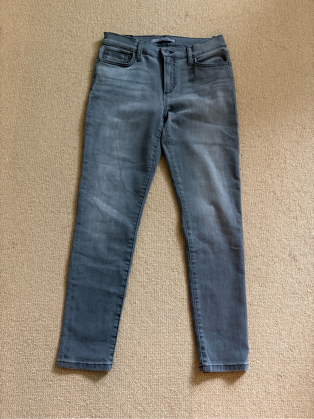 NWT Joe’s Jeans Mid-rise Skinny Ankle Jean in Gray “Rizz” Color, S 28